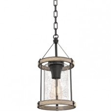 Φωτιστικό Κρεμαστό Μονόφωτο 1xE27 230V Μαύρο Ματ 955ELIA1